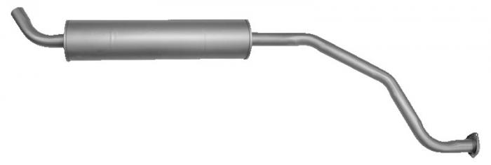 Глушитель ГАЗ-3302 бортовой дв. 405 28-1201008-02  (глушитель+резонатор)