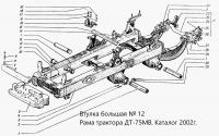 Втулка 77.30.136А большая в раму ДТ-75