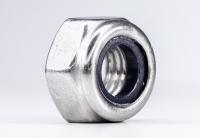 Гайка шестигранная DIN 985 М12 с пресшайбой (ISO 10511)