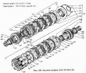 Гидромуфта 150.37.016 большая Т-150К, Т-150Г