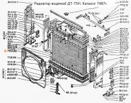 Бак радиатора 77У.13.055 нижний в сборе (металл) ДТ-75, СМД-18 Композит Групп