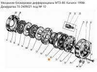 Диафрагма 70-2409021 МТЗ