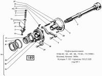 Колодка тормозка 150.21.028 ХТЗ Т-150, Т-151К, СМД-60