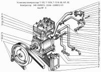 Компрессор 5336--3509012-01  Т-150 ЗИЛ, БЗА на МАЗ