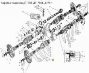 Корпус уплотнения 54.31.022-1 каретки ДТ-75 Волгоград