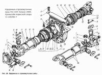 Кронштейн подвесной опоры ГАЗ-3307, 3309, 33104, 33106, 53