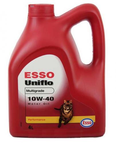 Масло моторное Esso Uniflo SAE 10W40  4Л