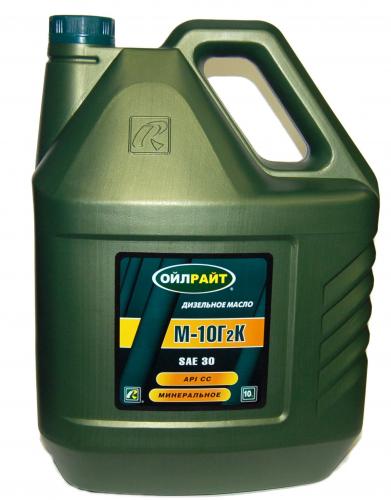 Масло М10Г2К OIL RIGHT 10 Л для турб. лето