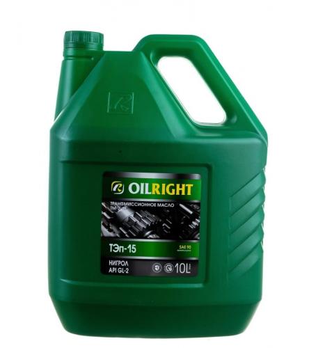 Масло ТЭП-15  НИГРОЛ трансмиссионное OILRIGHT 10 л