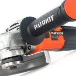 Машина углошлифовальная (УШМ) PATRIOT AG 120, 720Вт, диск 125мм