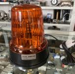 Маяк импульсный 12-24 В LED (30 светодиод) магнитный желтый МИМ 05 Cакура