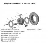 Муфта обгонная КРН-2.1.40-50Л