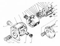 НАСОС НШ 32А-3Л ЛЕВЫЙ  круглый Гидросила