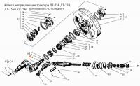 Болт натяжной 77.32.102 кованый на механический амортизатор ДТ-75