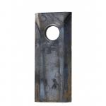 НОЖ КРН 2, 1 КДН 2, 1 (125х55х6) короткий прямой (30шт в кор.)