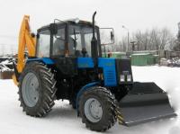 Отвал бульдозерный ОЖ-210 жесткий прямой МТЗ-80, 82 ПМК