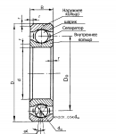 ПОДШИПНИК 114 (70х110х20) ГАЗ, ЗИЛ, К-700А СПЗ-7 г. Саратов