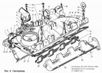 Прокладка ГАЗ-53  коллектора 13-1008027