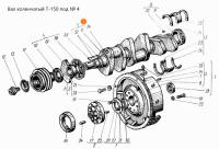 Вал коленчатый 60-04010 СМД-60, Т-150