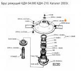 РОТОР КРН 2.1 03.430 круглый в сборе с ножами
