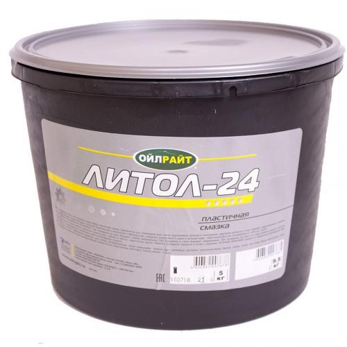 Смазка ЛИТОЛ-24 5кг OIL RIGHT 6051