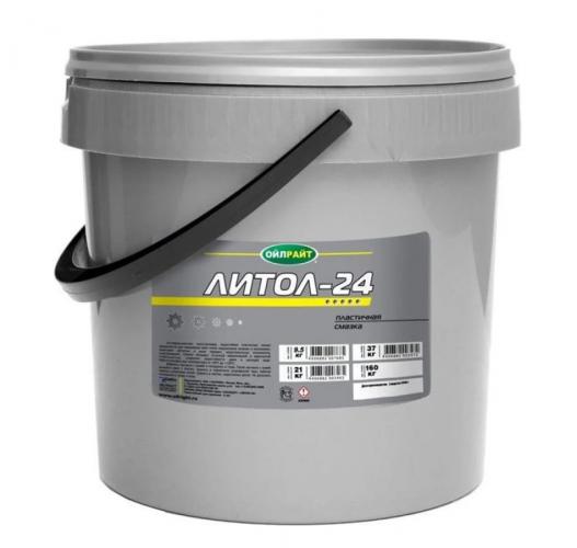 Смазка ЛИТОЛ-24 9.5кг OIL RIGHT 6050