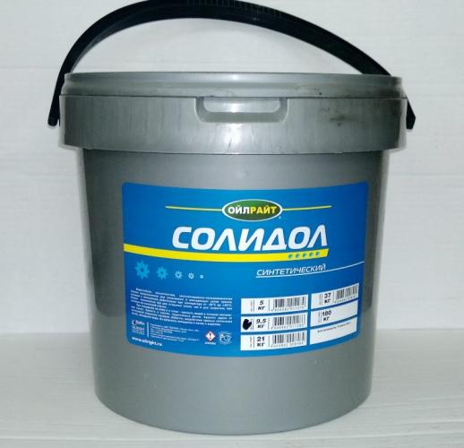 Смазка СОЛИДОЛ синтетический 5кг OILRIGHT ведро