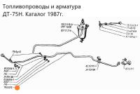 Топливопровод 78.15.012 ДТ-75