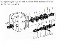 Шайба КПП МТЗ 50-1701183 ОАО МТЗ