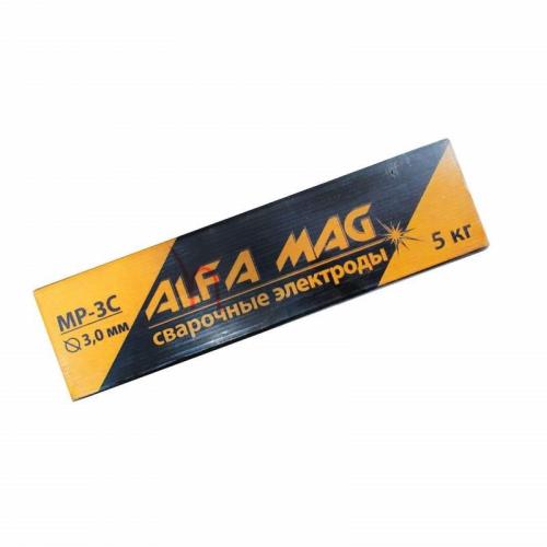 ЭЛЕКТРОДЫ СВАРНЫЕ МР 3 D=3 мм AlfaMag  5 кг (ПК)