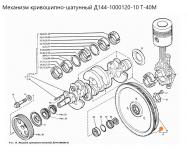 Венец Д22-1005332 Z=133 зуба Т-16, Т-25, Т-40 ЛТЗ