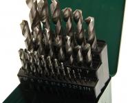 Набор сверел по металлу 1.0-13.0 мм (25 шт) Rockforce RF 924U25