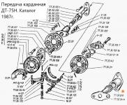 Вилка ведомая 77.36.016  ДТ-75