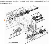 Вилка сцепления 85-1601203 отводки МТЗ-1221